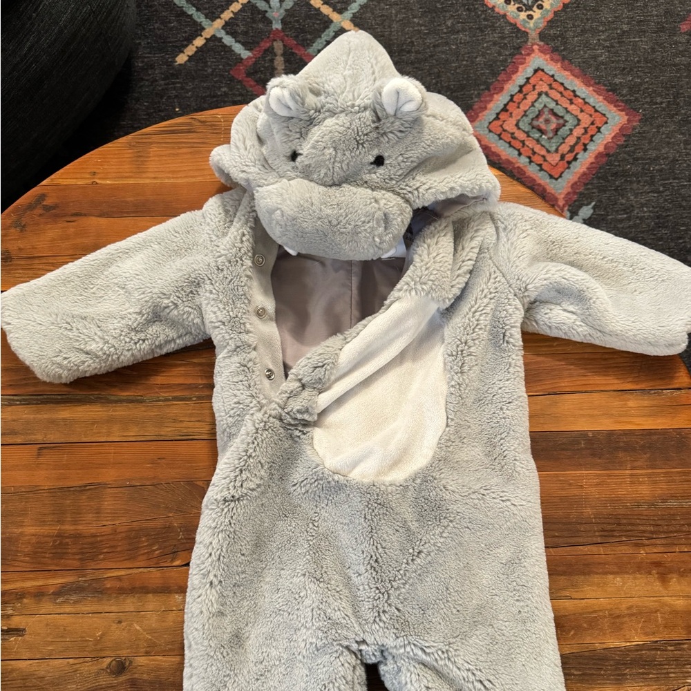 Pottery Barn Hippo Costume 6-9 months